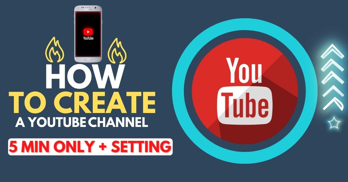 How To Create A YouTube Channel Easy Step - YouTube Logo & Secret Setting - Its Creator