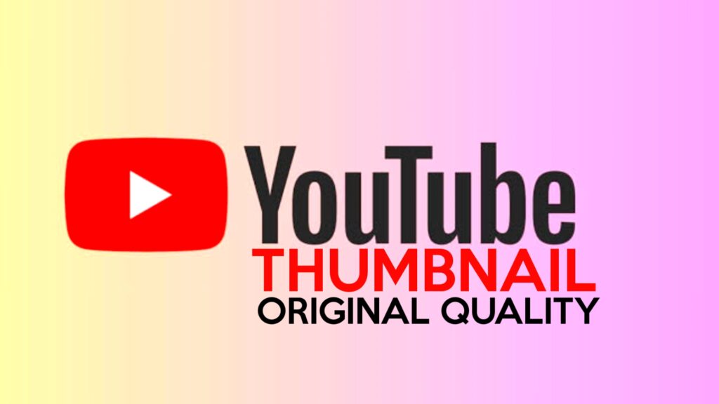 YouTube Thumbnail Downloader